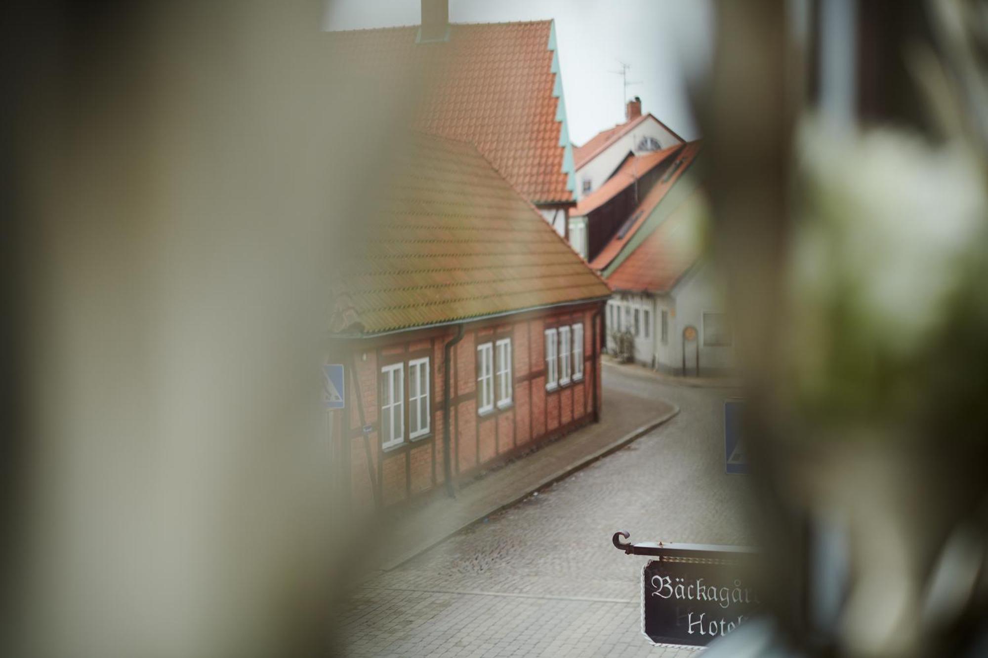 Hotell Baeckagarden イースタッド エクステリア 写真